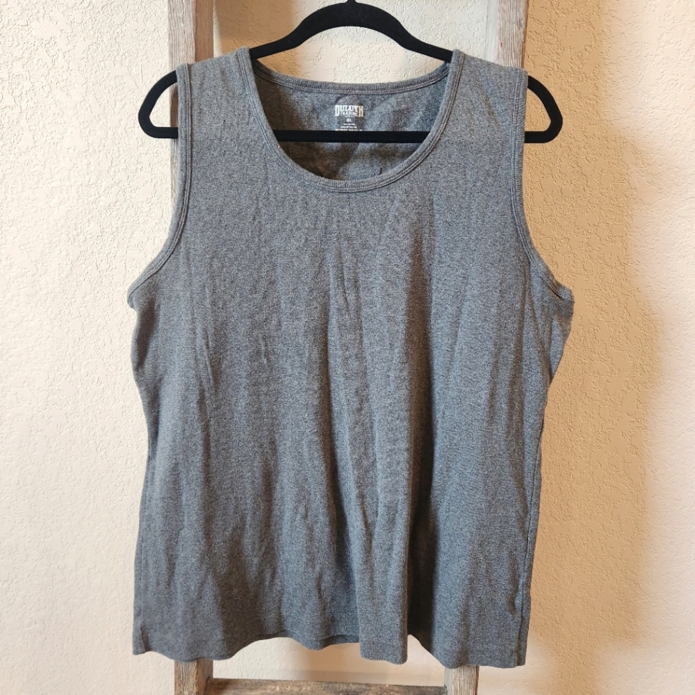Duluth Unisex Grey Muscle Tank Top- Size XL